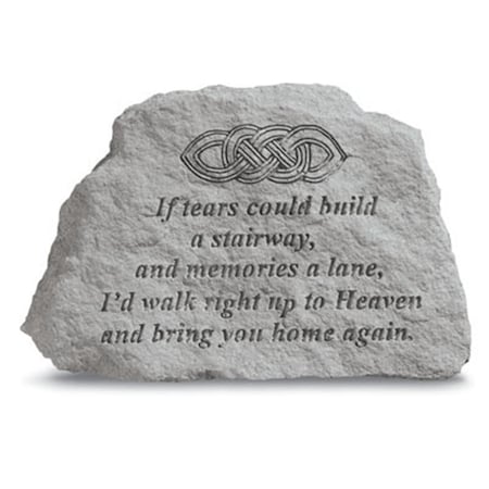Kay Berry If Tears Could Build A Stairway - Memorial - 6.5-in. x 4.5-in. x 1.5-in. KA313521